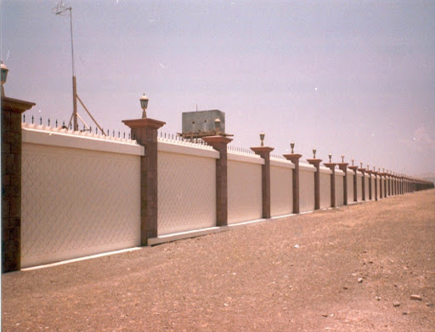 boundary walls